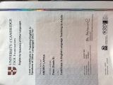 International House Certificate - CELTA